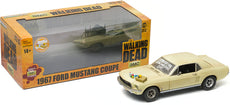 Greenlight - 1/18 1967 Ford Mustang Coupe - Yellow 'The Walking Dead'