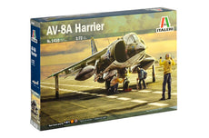 1/72 AV-8A HARRIER - SUPER DECAL SHEET INCLUDED