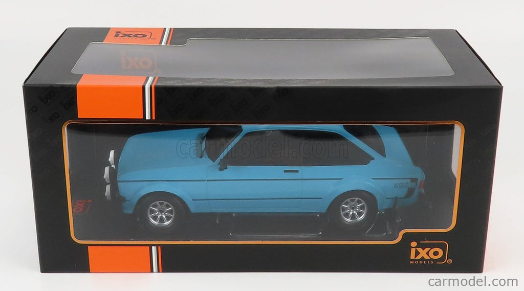 1/18th-FORD ENGLAND - ESCORT RS MKII MEXICO 1977(Blue)