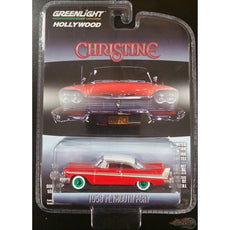 1/64 1958 Plymouth Fury - Christine Evil Version Hollywood Série 24 Green Machine 44840 B