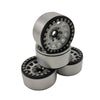1.9" Aluminum Beadlock Crawler Wheels - M105 White