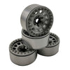 1.9" Aluminum Beadlock Crawler Wheels - M105 White
