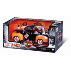 1/24 PICK-UP WITH HARLEY DAVIDSON MOTORCYCLE (ASSORTED)