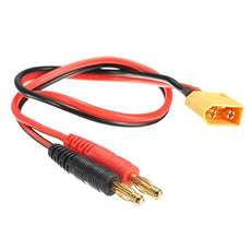 14AWG XT60 (300MM) RC 4MM BANANA GOLD PLUG CHARGER.