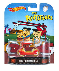 1/64 Hot Wheels Die Cast Metal Flintstones Flintmobile