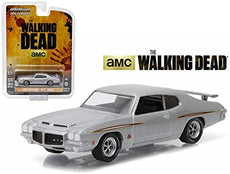 1971 Pontiac GTO Silver "The Walking Dead" TV Series Episode 1.01 (2010-2015 ) 1/64 Model Car by Greenlight 6pcs