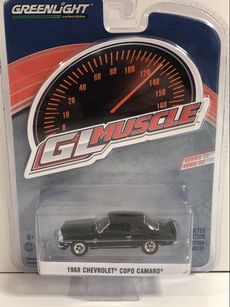 1/64 1968 Chevrolet COPO Camaro *Muscle Series 22*, tuxedo black