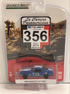 1/64 FORD USA MUSTANG SHELBY GT350 N 356 CARRERA PANAMERICANA 1965