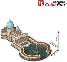 CubicFun St.Peter's Basilica Vatican City 3D Puzzle