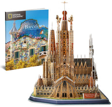 CubicFun - National Geographic - Sagrada Familia 3D Puzzle (184 Pieces)