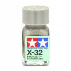 X-32 Titanium Silver Enamel Paint