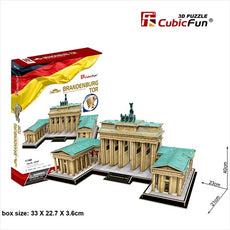 BRANDENBURG GATE GERMANY 150 PCS 3D CUBIC FUN-