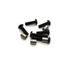 Aluminum Steering Knuckles Set - Black for Axial SCX10 II