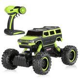 1/14 2CH 4WD Electric RTR Rock Crawler Off-road RC Car Green with LED Light