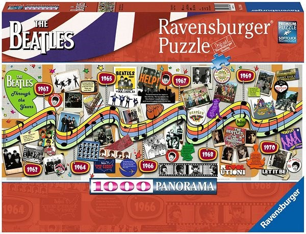 1000 Piece The Beatles Over the years