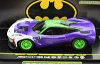 Test de la voiture Scalextric inspirée du Joker Test de la voiture Scalextric inspirée du Joker