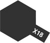 X-18 Semi Gloss Black Acrylic Paint