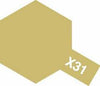 X-31 Titanium Gold Acrylic Paint