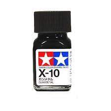 X-10 Gun Metal Enamel Paint