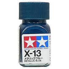 X-13 Metallic Blue Enamel Paint
