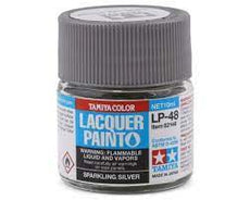 LP-48 Sparkling Silver Lacquer Paint