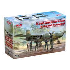 1/48 B-26K with USAF Pilots & Ground Personnel