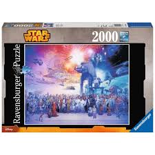 2000 Piece PUZZLE THE STAR WARS , STAR WARS UNIVERSE