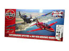 1/72 Supermarine Spitfire & RAF RED Arrows Hawk