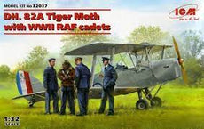 1/32 DH. 82A Tiger Moth With WWII RAF Cadets