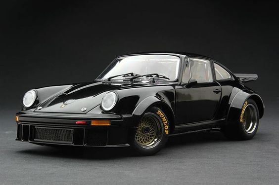 1976 Exoto Porsche 934 RSR- Black – GP Models