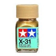 X-31 Titanium Gold Enamel Paint