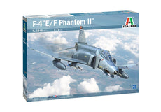1/72 F-4E/F PHANTOM II INCLUDES SUPER DECAL SHEET