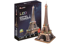 France Paris Eiffel Tower 3D paper DIY jigsaw puzzle