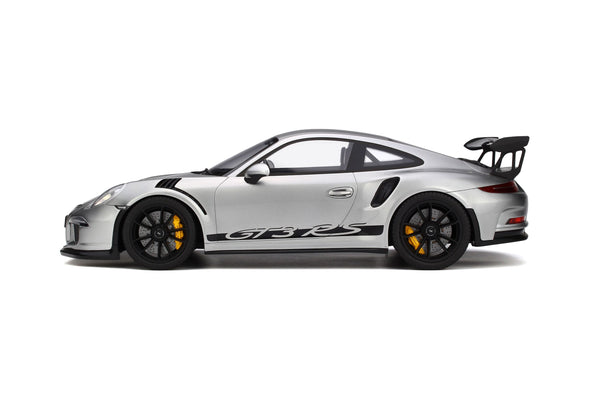 1/12 Porsche 991 GT3 RS 2016 by Spark Resin Model silver