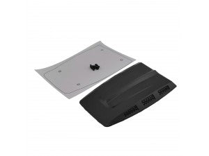 Plastic Engine Cover Black For Axial SCX10 Jeep Wrangler Body