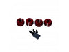 HSP 1/10 12mm RC Wheel Hex Mount 4pcs/set ( RED)
