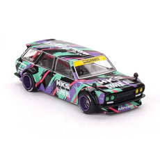 MINI GT 1/64 DATSUN KAIDO 510 WAGON HKS V1 DIECAST SCALE MODEL CAR