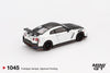 Mini GT - Nissan GT-R Nismo (R35) 2024 Brilliant White Pearl (1/64 Scale Model)