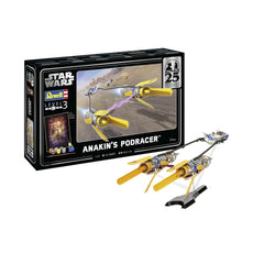 “EPISODE 1” ANAKI’S PODRACER 25TH ANNIVERSARY PLASTIC MODEL KIT SET 1/131 SCALE REVELL