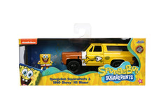 Jada Toys Jada Chevy K5 Blazer Metal Car Set and Sponge Bob Figure