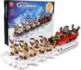 Mould king - The Motorised Christmas Santa Sleigh 1318+ building blocks