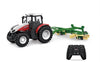 Korody Toys remote control tractor with rake, 2.4 GHz RTR, 1:24