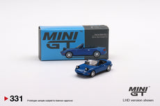 1/64 MINI GT Eunos Roadster Mariner Blue Headlight Up