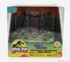 JADA - ACCESSORIES - DIORAMA - SET JURASSIC PARK WITH FORD USA EXPLORER JURASSIC PARK 1995 - JEEP WRANGLER RUBICON OPEN 1999