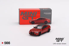 MINI GT 1/64 BMW M4 COMPETITION G82 TORONTO RED METALLIC RHD DIECAST SCALE MODEL CAR