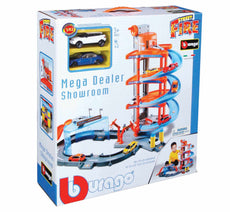 1/43 Mega Dealer Showroom with 2 Cars