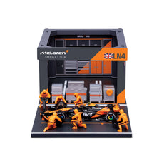 Bburago 1/43 McLaren F1 MCL28 2024 Pitt Pass