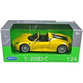 Welly 1/24 Porsche 918 Spyder Yellow