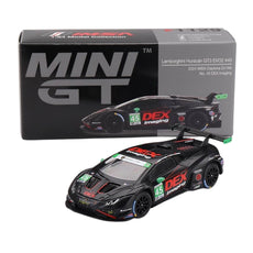 MINI GT 1:64 Lamborghini Huracán GT3 EVO2 #45 No. 45 DEX Imaging  2024 IMSA Daytona 24 Hrs