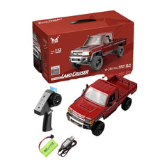 MN 1/12 Land Cruiser Rock Crawler Red